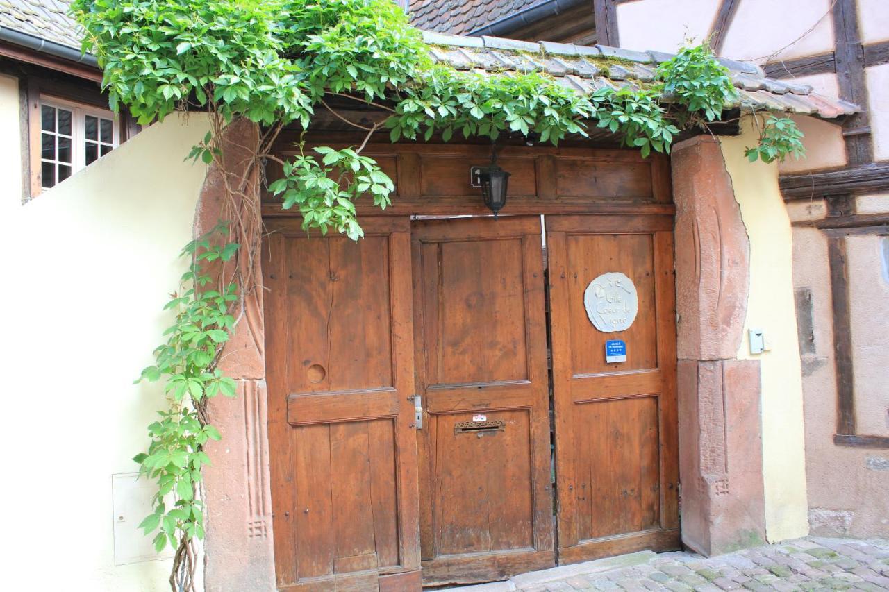 Les Gites Coeur De Vigne Riquewihr Exterior photo